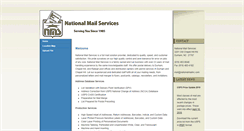 Desktop Screenshot of nationalmailservices.com